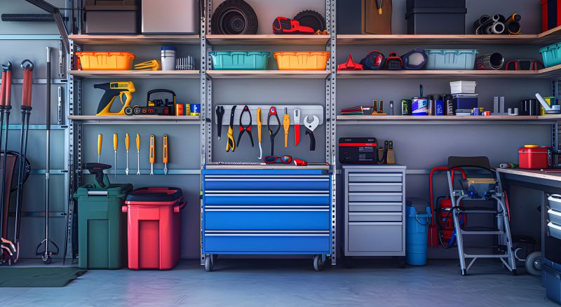 Garage Storage Solutions For Small Or Crowded Garages