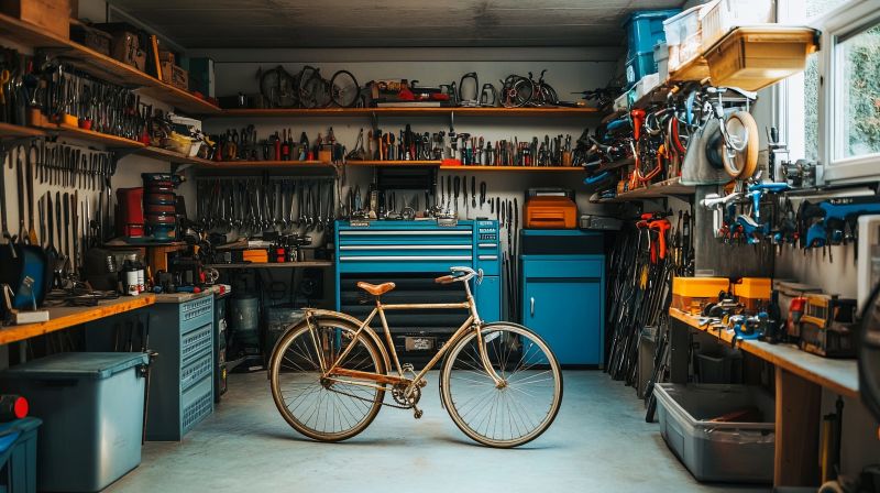 Garage Tool Rack Installation in Raleigh, NC